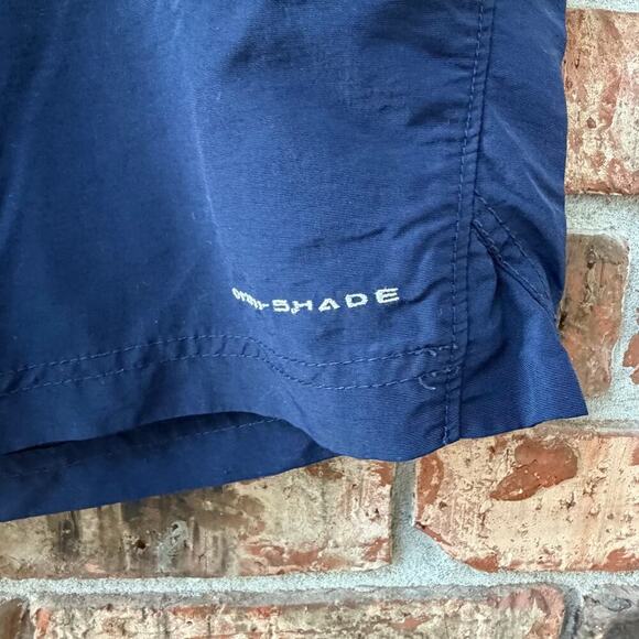 Columbia PFG Womens Navy Lightweight Shorts Omni Shade XL Fishing Outdoors - Picture 3 of 8